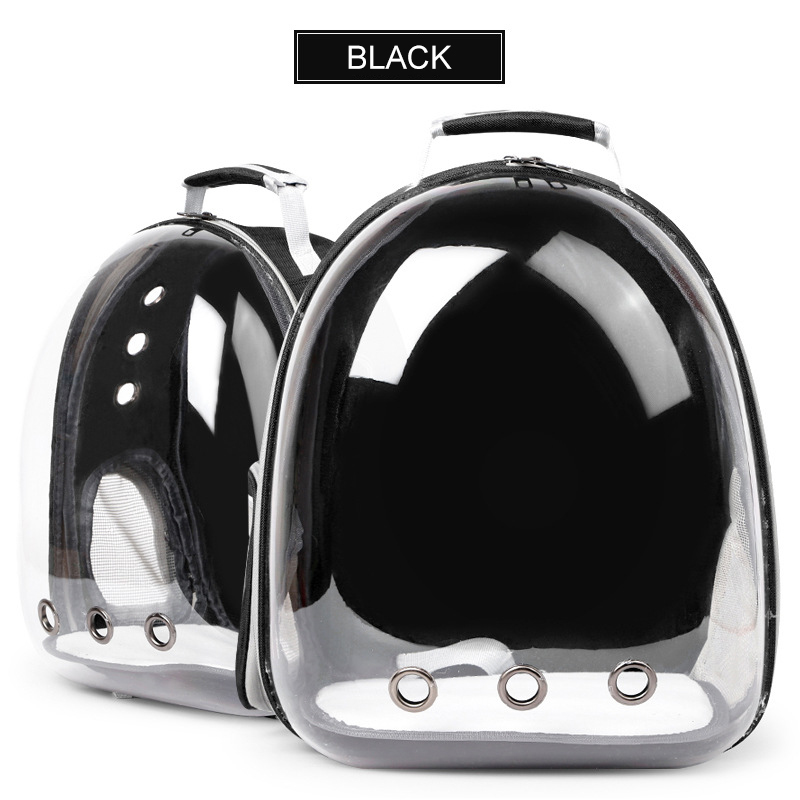 Hot Sale Outdoor Pet Transparent Carrier Bag 360 Panorama Cat Travel Bag Dog Carrier Back Pack