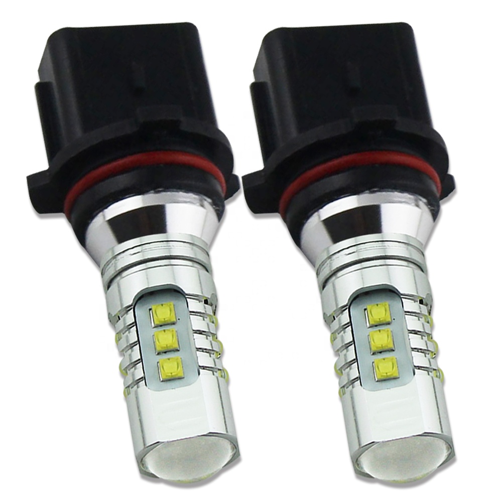 HSUNLAMP, новый дизайн, Автомобильные противотуманные фары PSX26W P13W, светодиодные лампы 80 Вт высокой мощности, дневные ходовые огни P13W