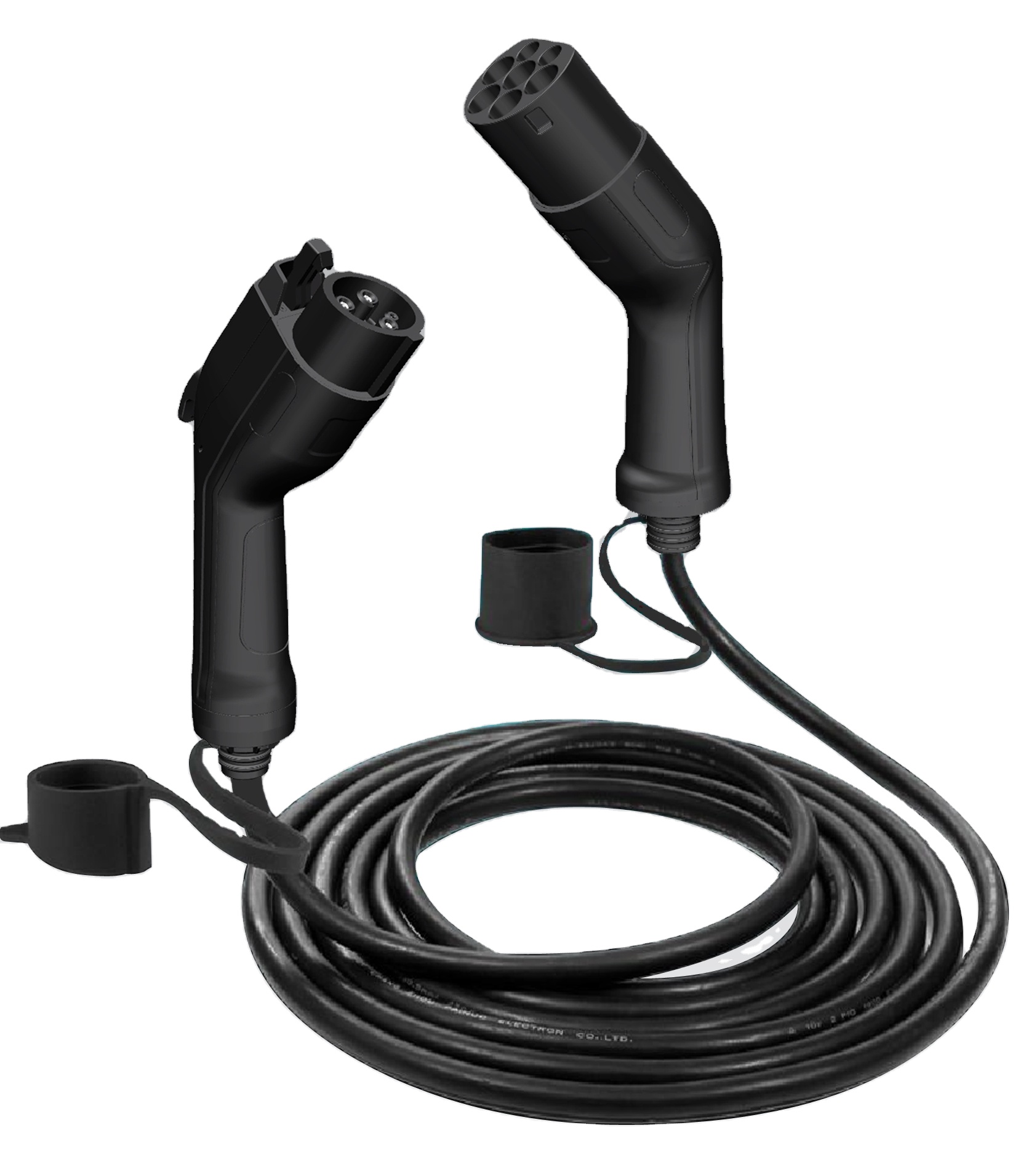 32A 1 Phase 7.2KW Type 1 toType 2 New Energy Car Cable Charger Workersbee Factory Electrical Plug Ev Charger Type 2 Connector