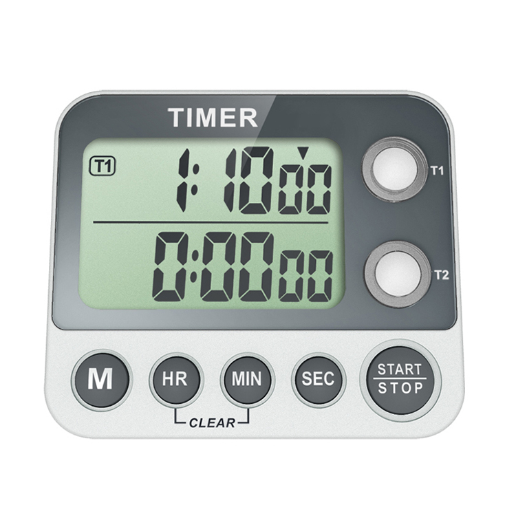 Electric Digital Kitchen Timer With Magnetic Cooking Countdown Timer
