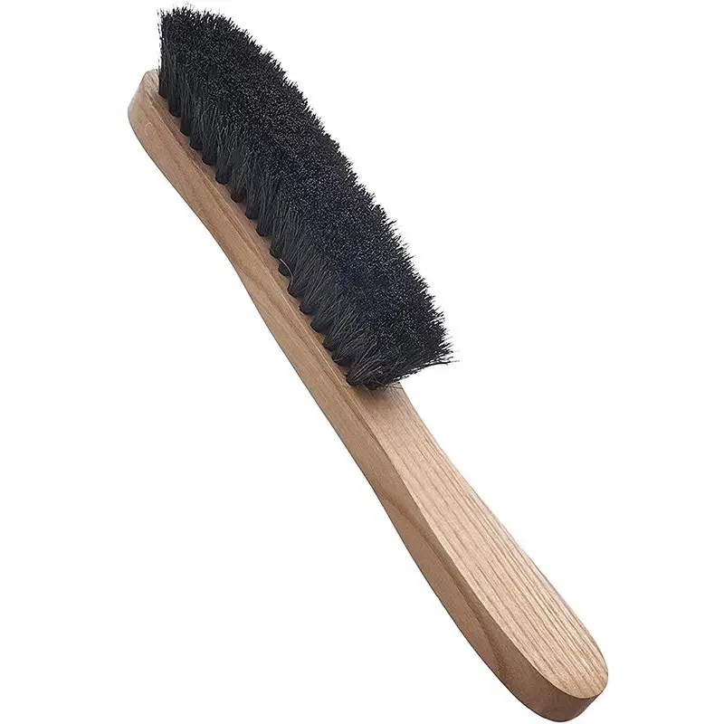 Hot sales Hat Brush Horsehair Bristles, Solid Wood - Safe and Durable Hat Care Brush