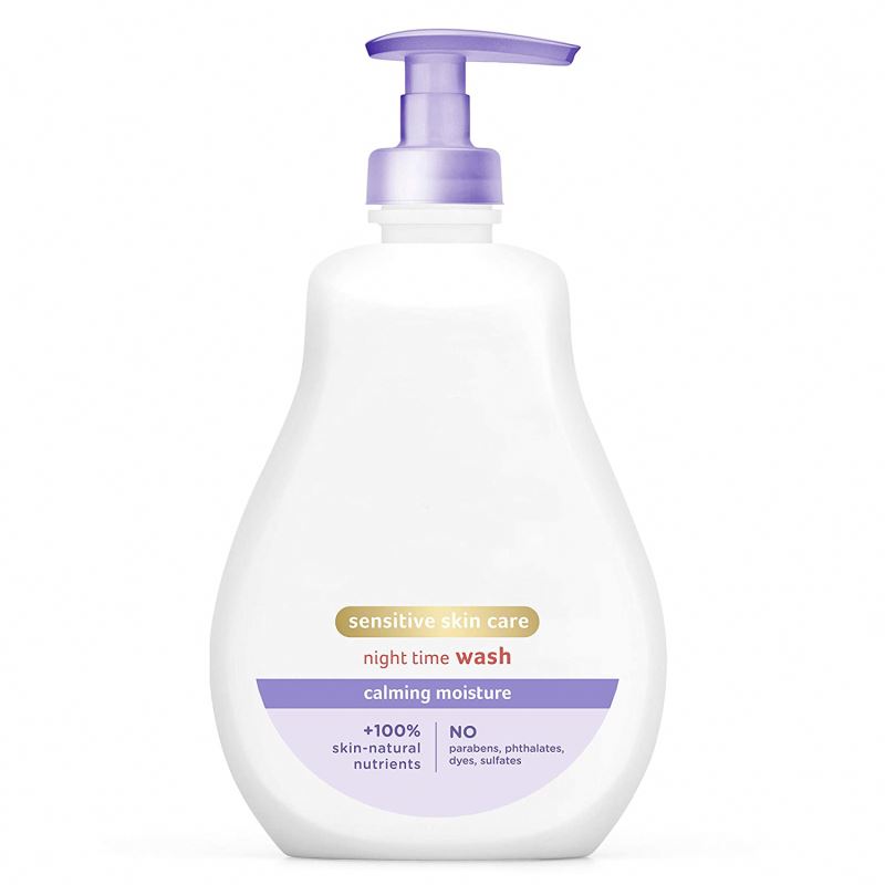 Parabens phthalates sulfates free kids body wash retain moisture calming scent baby body wash
