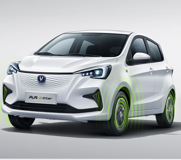 Changan E-star 55 кВт двигатель 300 км Диапазон 5 сидений 5-дверный Электрический мини-автомобиль в продаже