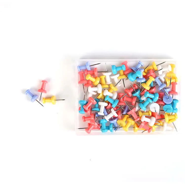 New type top sale world map wall push pin custom push pins
