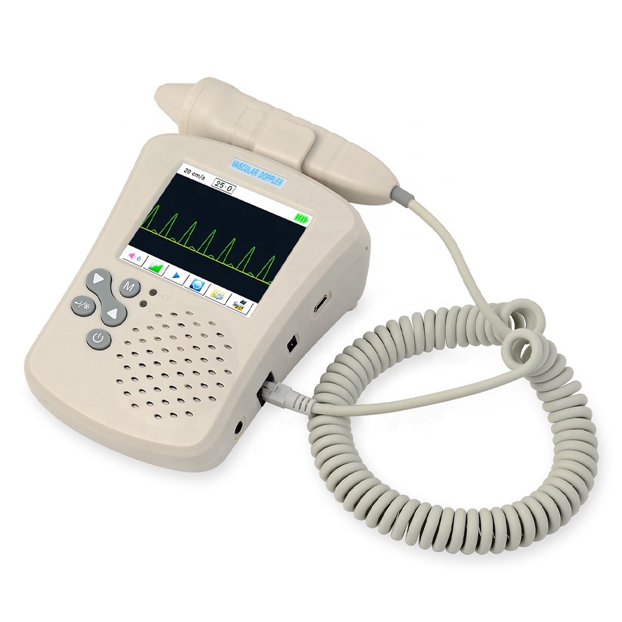 IN-VD310 Portable Vascular Doppler 8mhz Probe Detect Arterial And Venous Bloodflow Velocity