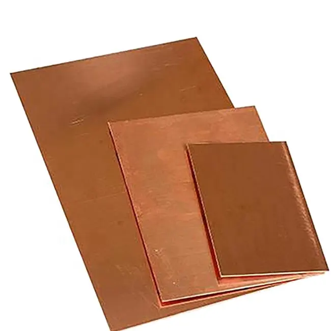 Good Quality 1mm 2mm Thickness Copper Plate C11000 C10100 Copper Plate Supplier