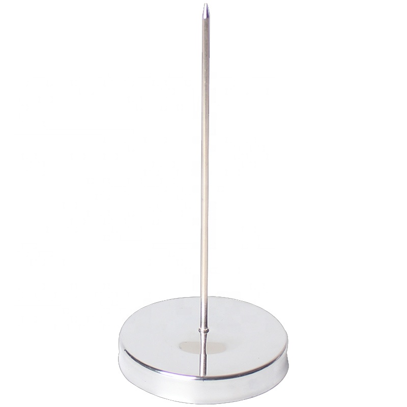 High Quality Stainless Steel Paper Memo Holder Straight Rod Bill Fork Paper Note Fork Check Holder For Restaurant