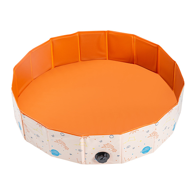 Children Cute Printed PVC Free Inflatable Folding Pool Baby Indoor Toy Pool