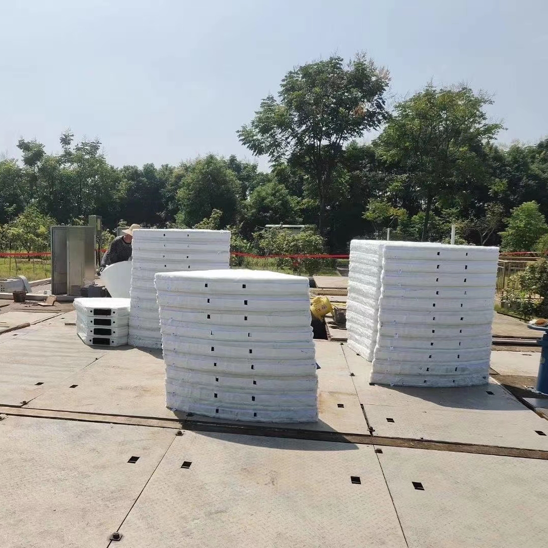 TIEMAO Environmental protection integrated fiber turntable turntable filter fiber filter cloth turntable filter