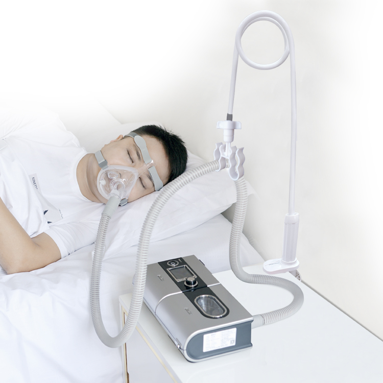 CPAP Hose Holder For preventing tangled, twisted CPAP tubing to eliminate pulling and tugging on CPAP masks RESCOMF