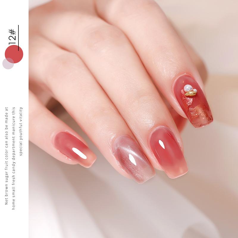 OEM/ODM New Arrivals Sea Shell UV gel nail polish free sample private label acceptable transparent gel