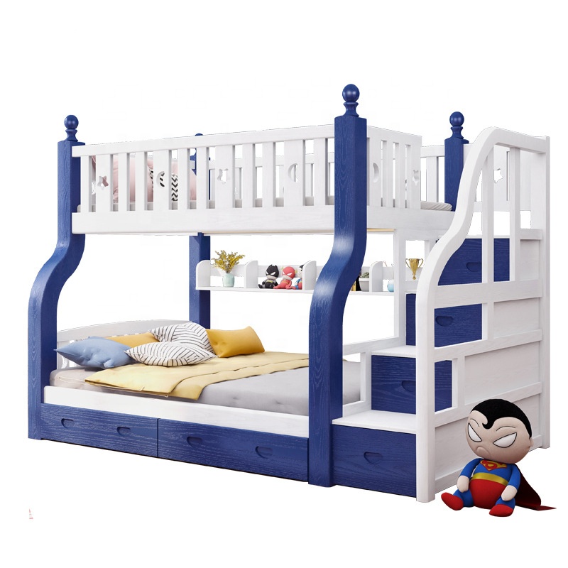 Modern Design Double Bed Comfortable Customized Castle Bed Good Quality Premium Bunk Bed
