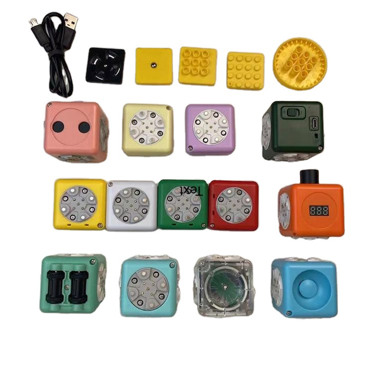 Programmable Tangible Coding Toy Creative Brain Training Game Robotic Building Kit Family Fun Kids Robot Educational