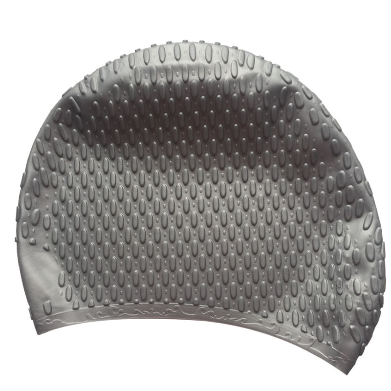 Custom Fashionable Waterproof Printed Silicone Swim Cap Kids Silicone Swimming Cap Swimming Cap for Long Hair