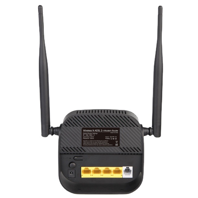 Беспроводной ADSL2 + модем роутер RJ11 порт 10/100 Мбит/с IPV6 300 Мбит маршрутизатор ADSL внешней антенной работы