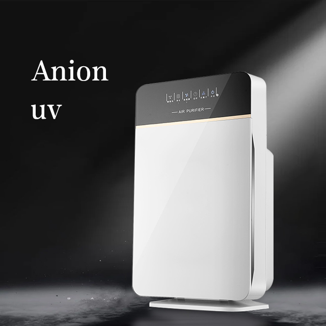 OEM УФ-очиститель воздуха для дома HEPA-фильтр умный Анионный очиститель домашние очистители