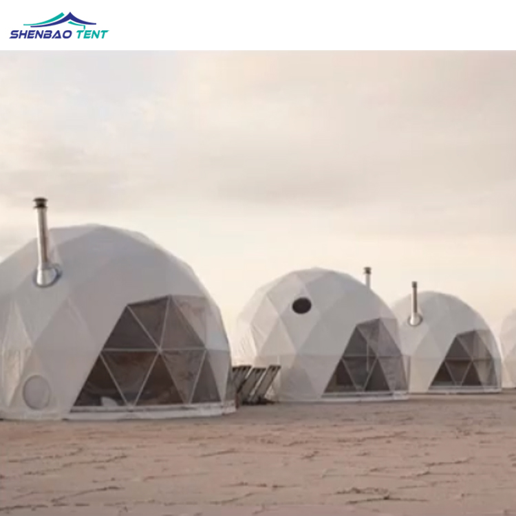 Заводская цена 1/3 прозрачный Igloo купол палатки с деревянным полом для продажи