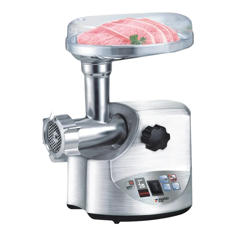 China High-power Professional Industrial Commercial Stainless Steel Fish Meat Mincer Machine Electric Meat Grinder