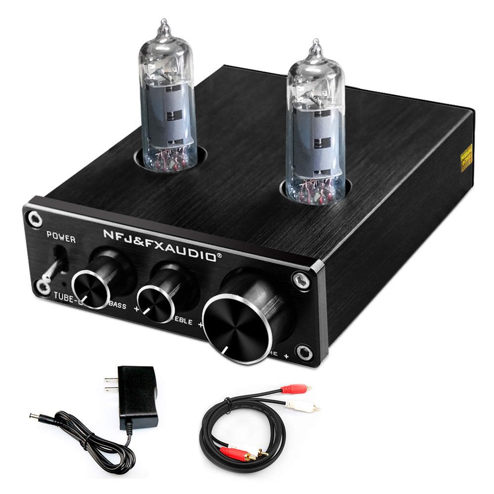 FX-AUDIO 6K4 /5654 мини Hi-Fi стерео буфера USB ЦАП ламповый предусилитель 24 бит/96 кГц