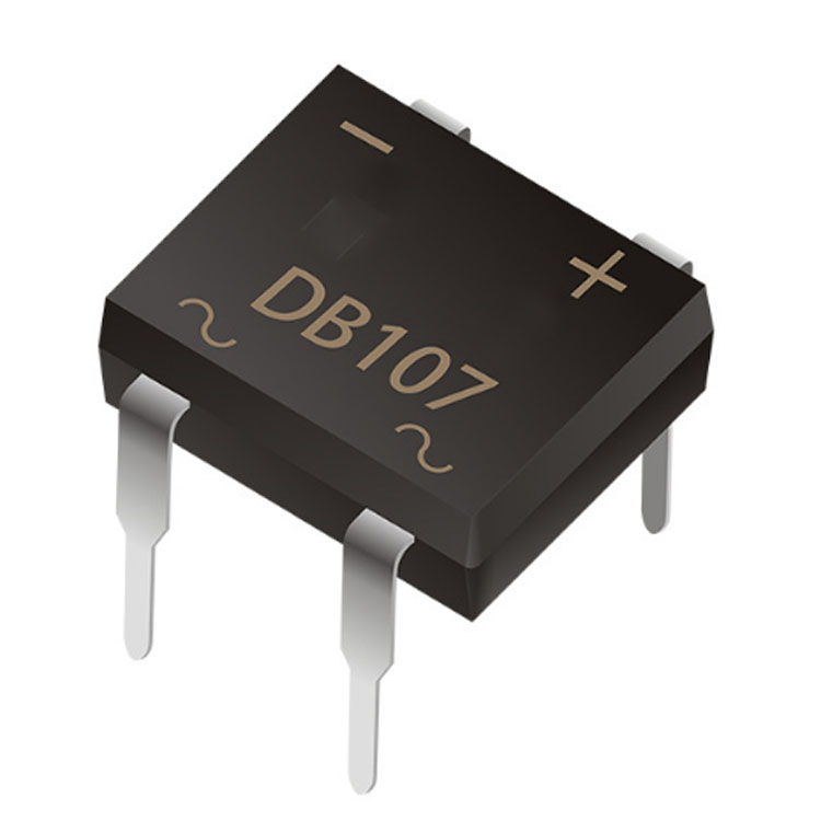 DB107, DB207, DIP DB, диод, 4 контакта, 1000 В, 1 кВ, 1 А, мостовой выпрямитель, диоды от производителя DB207, мостовой выпрямитель