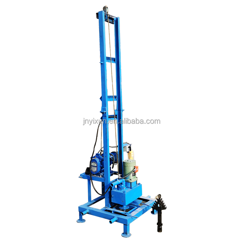Small electric 100m water well drilling rig Portable Deep Water Bore Drilling Machines depth