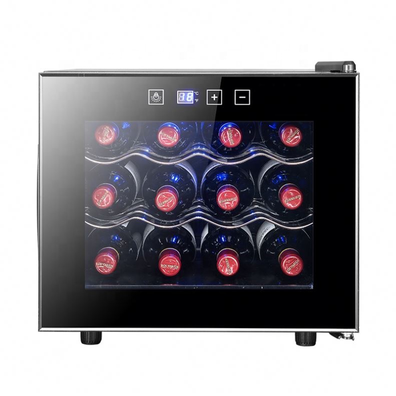 Factory wholesale 48 bottles compressor cooling display refrigerated wine cabinet cellar fridge 2020