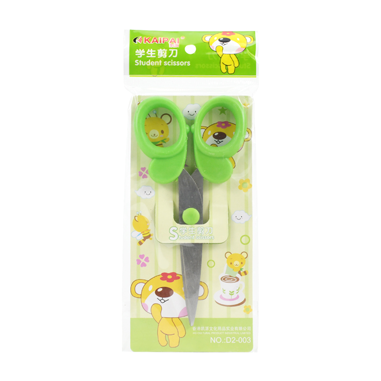 Cute 5 Inch Student Scissors Stainless Steel Blade Butterfly Style Handle For School Kids Craft Diy Making Paper Cutting