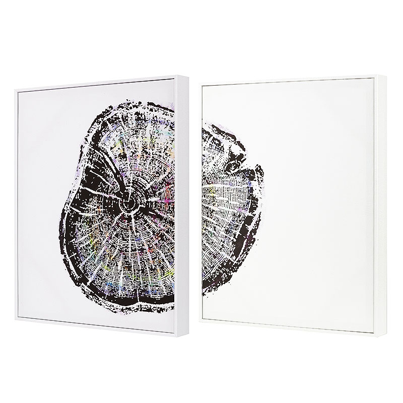 Quality Goods Print Wall Art Float Wholesale Painting Picture Frames Floating Frame 2 Pieces Canvas Printing