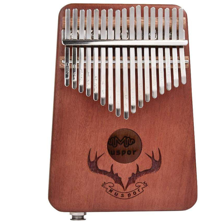Пальчиковое пианино Kalimba ручной работы из красного дерева с отличной музыкой.