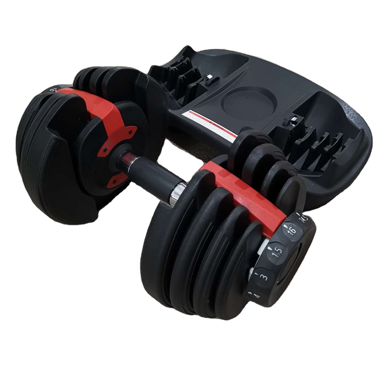 35lb 16kg 24kg 40kg Adjustable Dumbbells Fitness Equipment Smart Free Weights Set