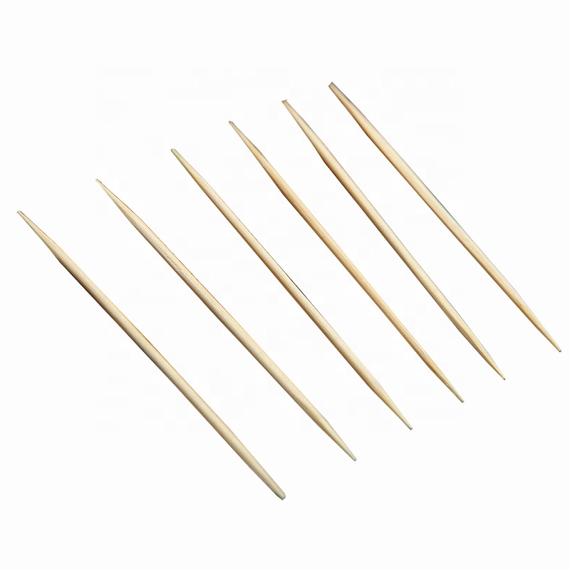 Factory wholesale disposable bamboo double toothpick family hotel restaurant