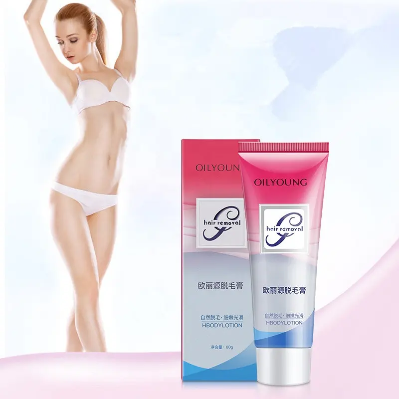 Wholesale Private Label Women Men Best Beauty Cosmetic Body Depilatory Hair Removal Cream