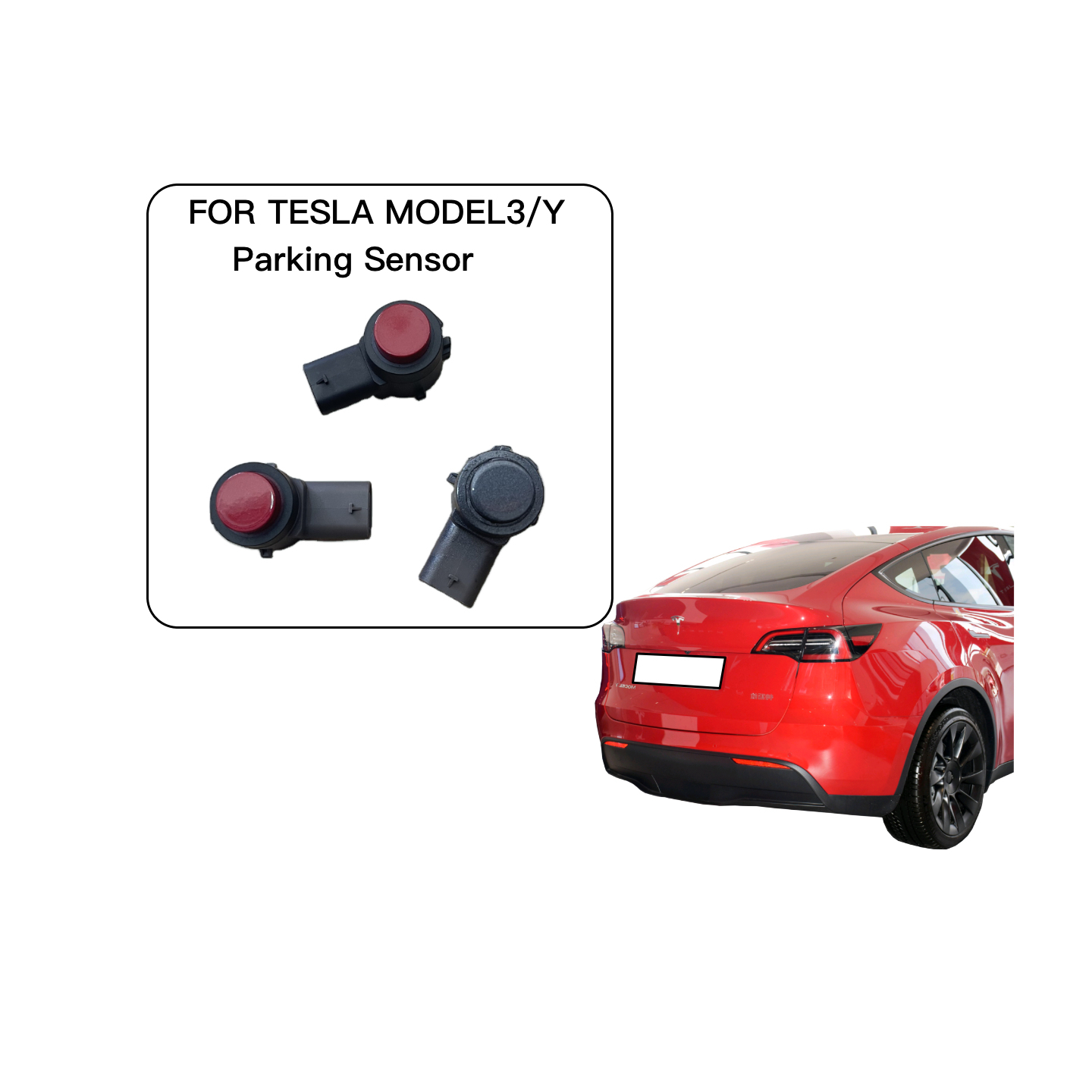 Автомобильный аксессуар 252500208-C Датчик парковки подходит для модели Y Tesla