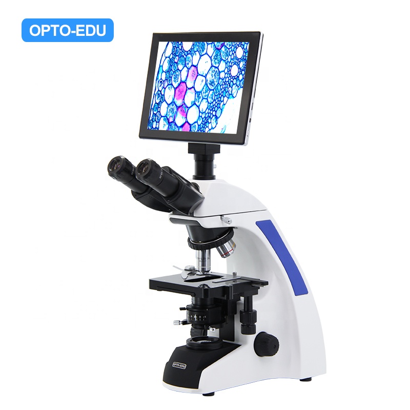 Электронный цифровой ЖК-микроскоп, тринокулярная камера OPTO-EDU A33.1502
