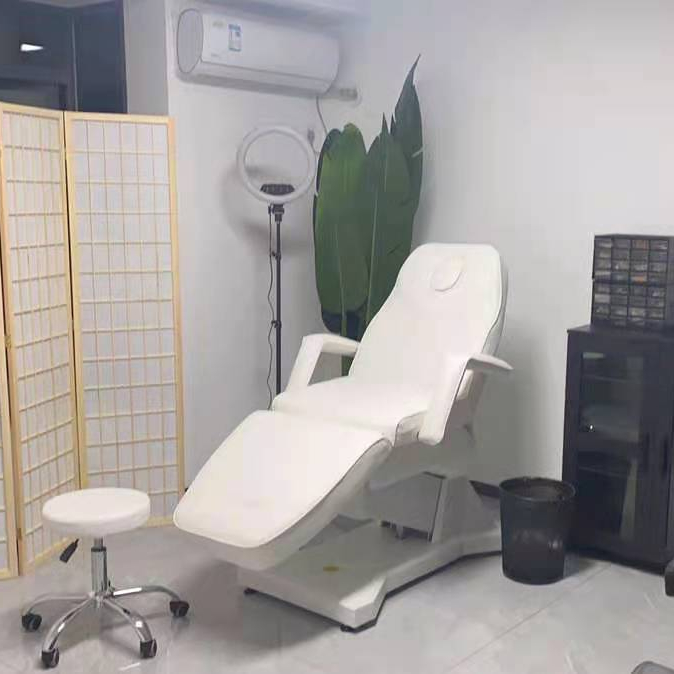 3 Motors Electric Clinic White Spa Beauty Facial Barber Tattoo Massage Chair