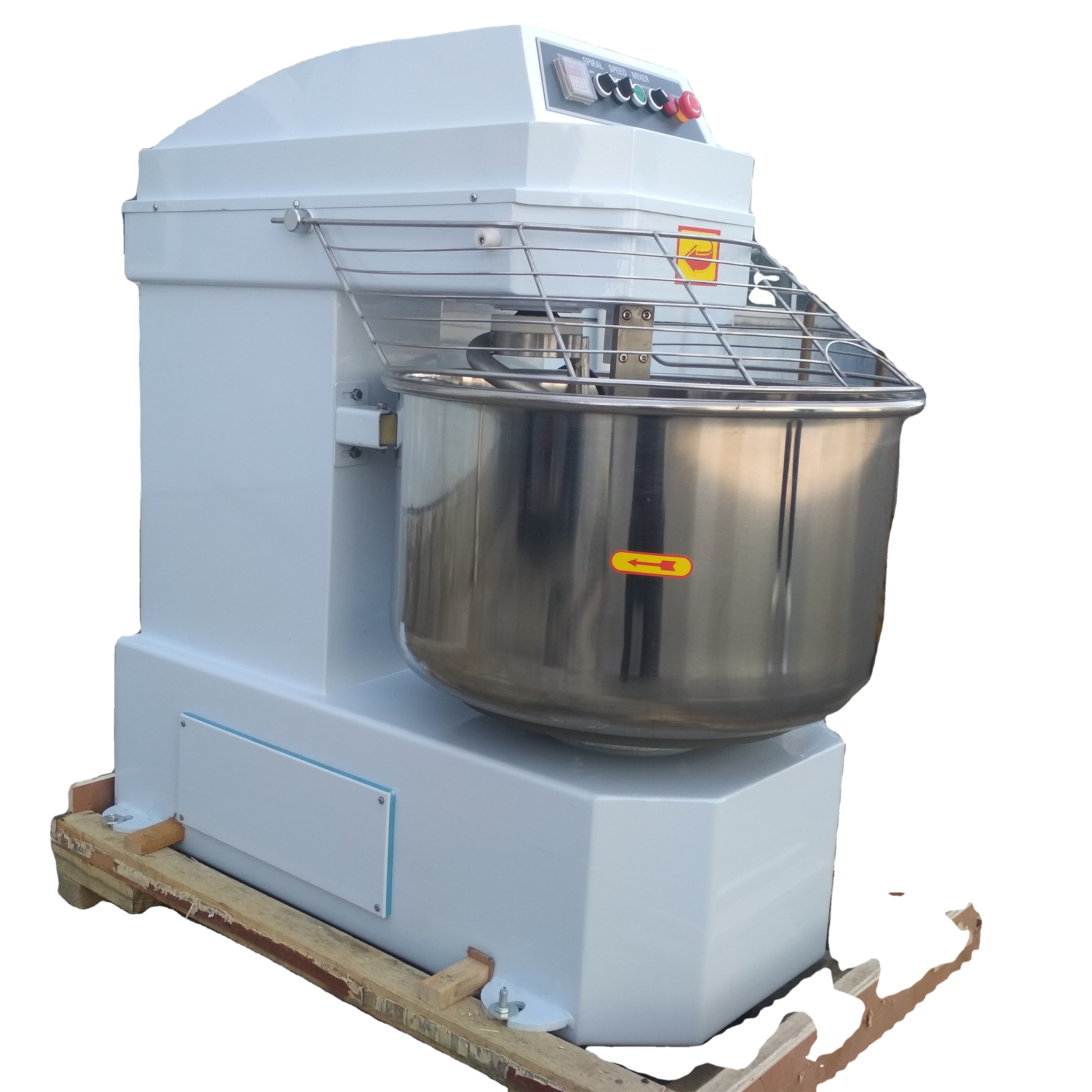 Шнековый смеситель из нержавеющей стали 60L/120L/240L подходит для изготовления хлеба, пекарни, профессионального миксера для теста