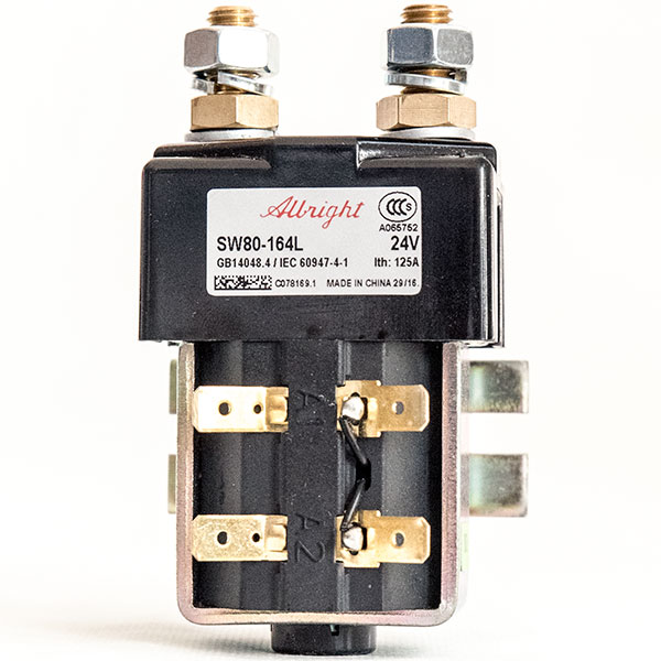 ODOELEC Горячая продажа Albright SPST DC контактор модели SW80-164L 24V - 125A