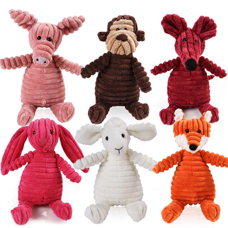 Cheap squeaky dog toys pack chew plush haute interact eco friendly pet chew toys korean