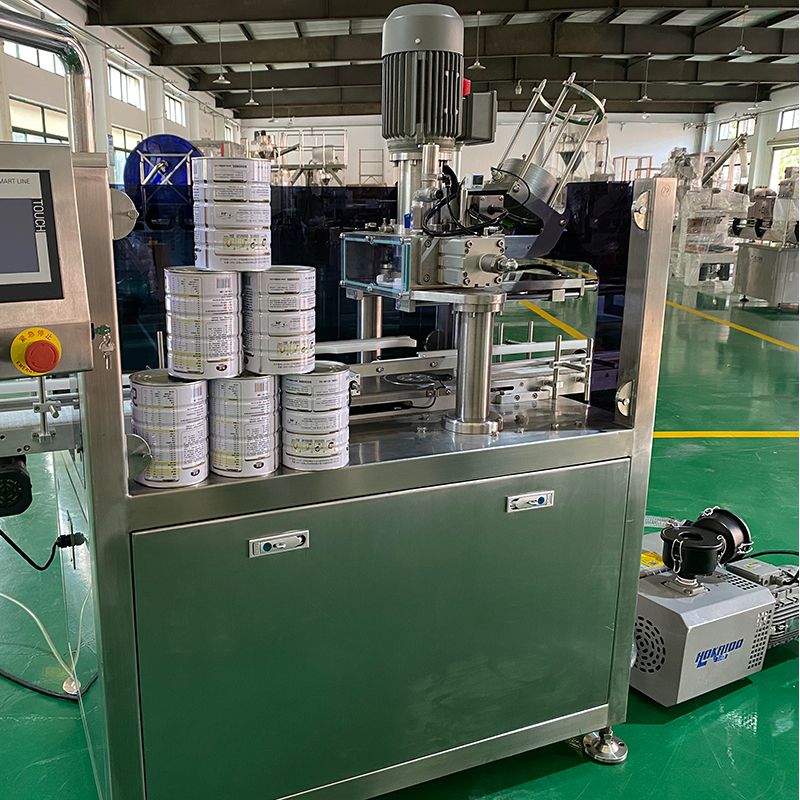 Automatic Milk Powder Infant Formula Filling Line Packing Machine Can Tin
