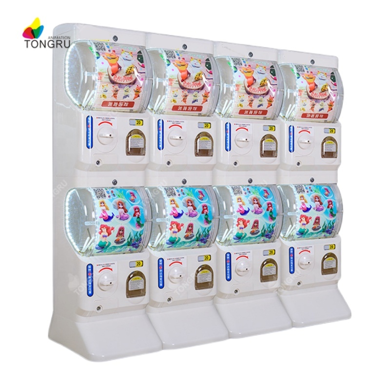 Миниатюрные игрушки с монетами, капсульные машины gacha, персонализируемый торговый автомат gashapon для игрушек