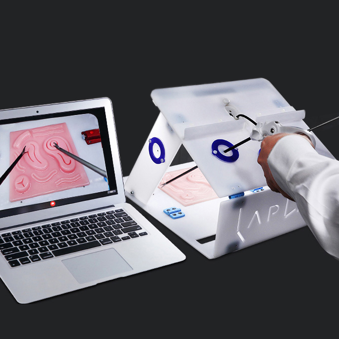 Коробка для обучения лапароскопии с 3D модулями обучения с камерой