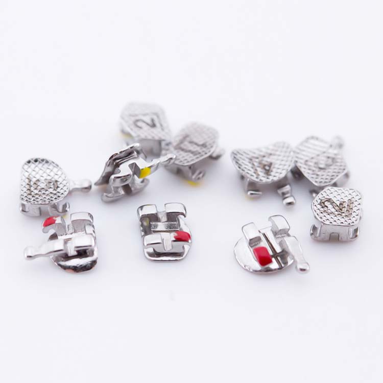 MIM 0.022 0.018 Orthodontic Brackets Medical Products Mini Roth Dental Braces