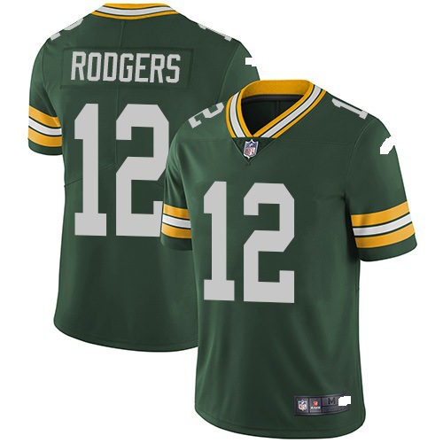 Регби Джерси NF Jersey Green Bay Packe-rs Rodgers