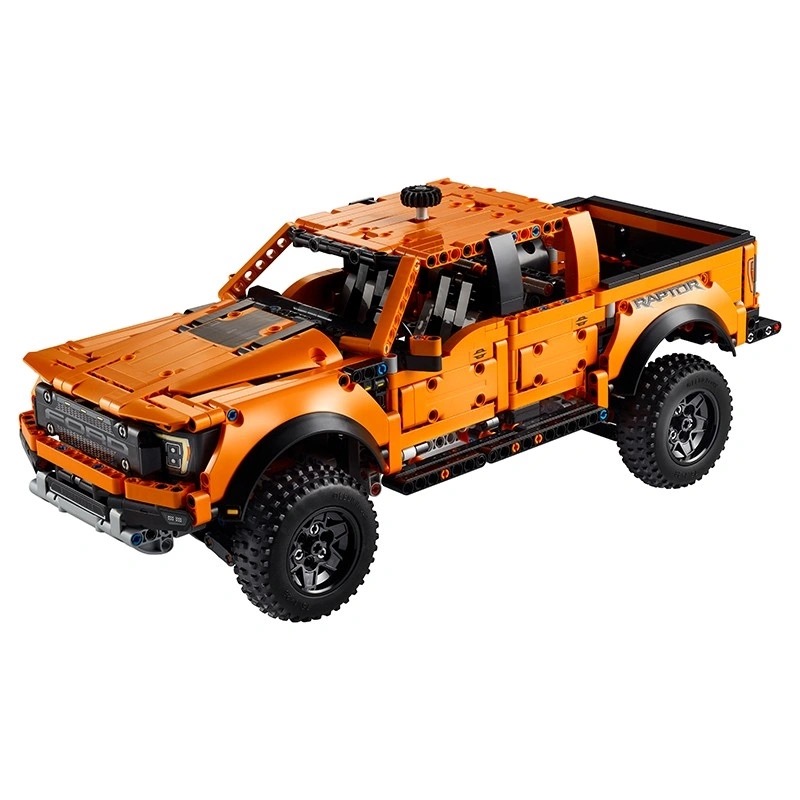 Совместим с Legoing 42126 orange Ford-Raptors F-150 пикап автомобиль головоломка собранные строительные блоки игрушки