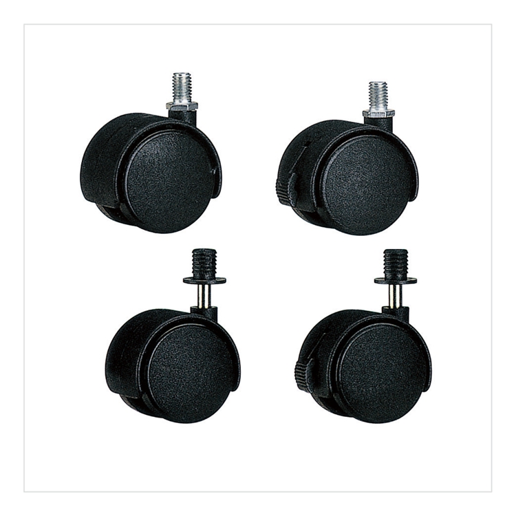 Hot Selling Cheap Custom Zinc Alloy /Iron Plate Chair Caster Wheel Furniture Castors