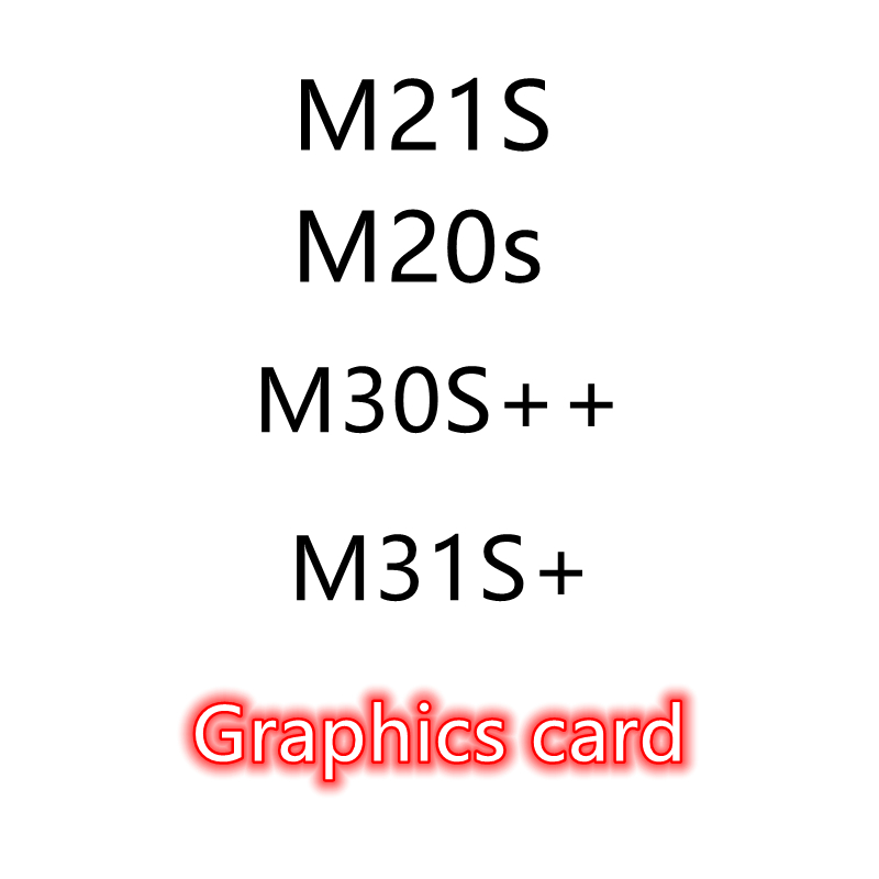 В наличии, L3 + L7 S17 73th S9j S9 S19 pro S9se T2T M30s M21s A6 T9 + DR5, бывшая в употреблении видеокарта T17