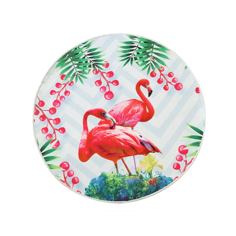 New designed polyester printing non slip carpet for living room and bedroom