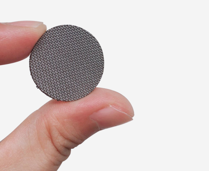 Porous 316L various sizes multilayer sintered stainless steel wire mesh filter disc filter
