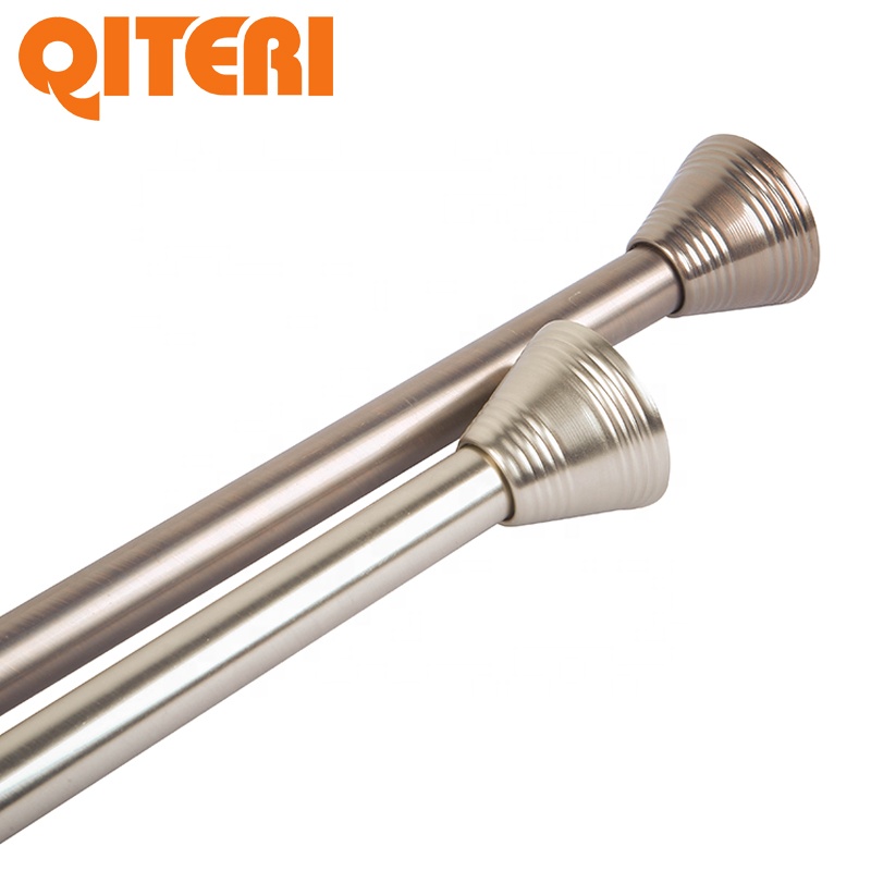 Excellent different types of shower curtain rod rods set