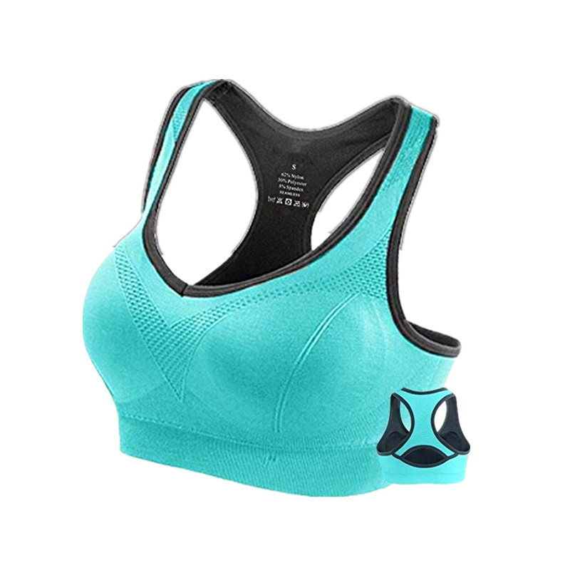 Amazon Лучшие Продавцы женские спортивные бюстгальтеры Racerback-ударопрочный спортивный бюстгальтер для занятий йогой
